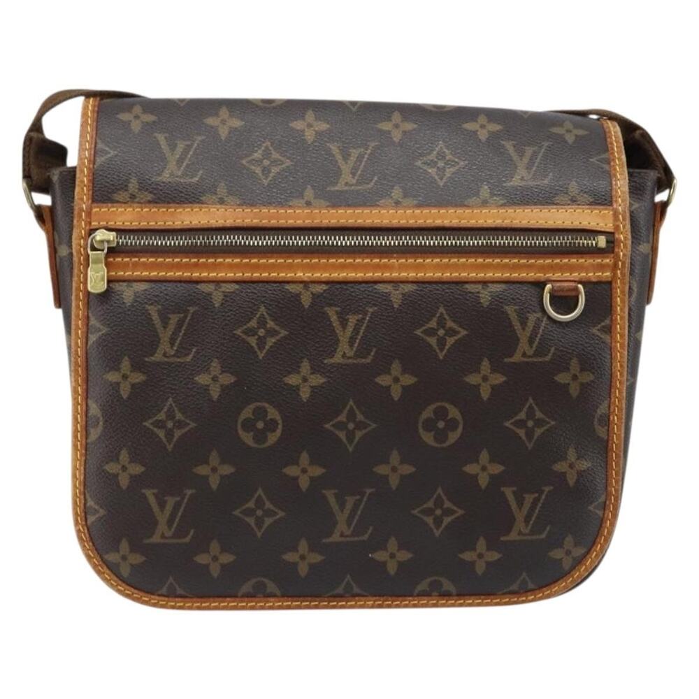 Louis Vuitton Monogram Messenger Bosphore PM Shoulder Bag Brown